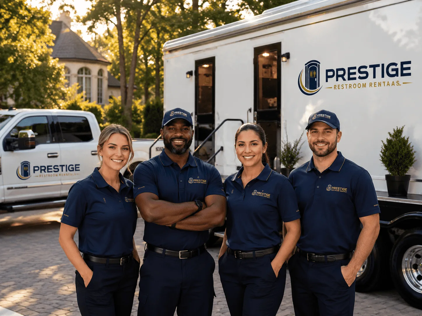 Trusted Luxury Portable Restrooms company in Rule, TX